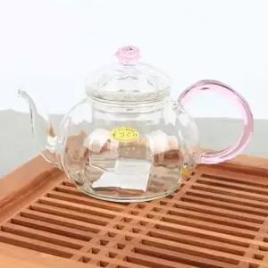 보리차주전자 주방 투명유리 다기 차우리기 600ml 찻주전자