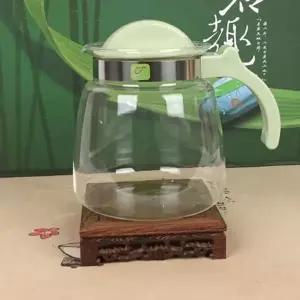 예쁜주전자 안깨지는 투명 다관 유리주전자 다도 보온저그