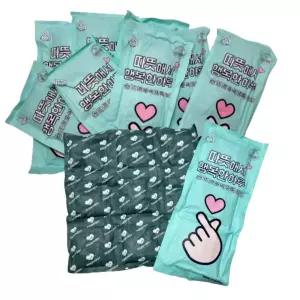 캠핑 대용량 방석 핫팩 국내산 야외 활동 담요 10개 400g