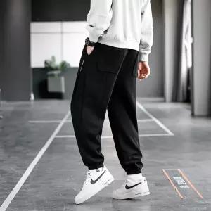 남자바지 배기핏 슬랙스 9부 스트리트 빅사이즈 봄가을 캐주얼 팬츠 심쿵