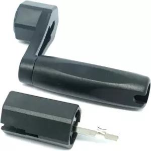 고소노 다기능 기타 줄 와인더 브리지 핀 풀러 리무버 전동 드릴 자동 육각 비트 루티어 도구