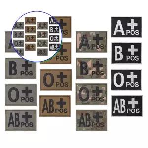 쌍문상회 밀리터리 모음 패치 와펜제작 혈액형 자수