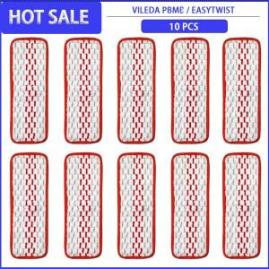 Vileda Promist MAX용 교체용 청소  천 마이크로파이버 바닥 패드 예비 부품 세척 가능 액세서리