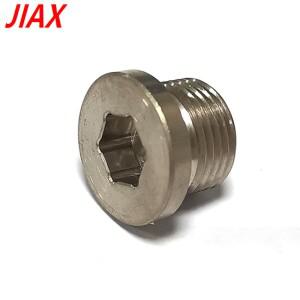 JIAX 강철 M18x1.5 나사 플러그 O2 산소 센서 내부 육각형 마개 커넥터 자동차 부품
