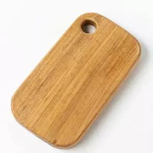 티크나무 플레이트 직사각 미니 도마 15cm-WD43344__
