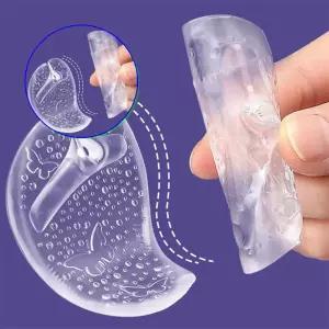 쌍문상회 쪼리 조리 방 신발깔창 실리콘 깔창 샌들 투명 패드 미끄럼