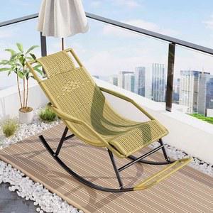 라탄 흔들 의자 카페 베란다 스윙 등나무 흔들의자 거실 야외용