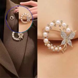 쌍문상회 트랜디한 스카프핀브로치 스카프핀 포인트 브로치