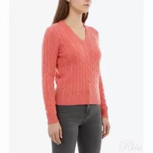 폴로랄프로렌 케이블 니트 울 캐시미어 V넥 스웨터 211910422021