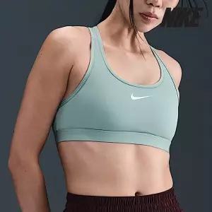 [나이키] 스포츠브라 /e5- DX6822-685 / 우먼스 스우시 미디엄 서포트 패드 스포츠 브라