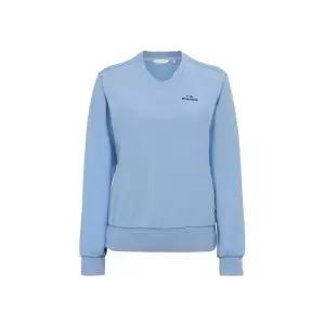 EIDER WEATHER FLEX (웨더 플렉스) 여성 리드 V넥 티셔츠_URBAN BLUE DWU25224HX 122990