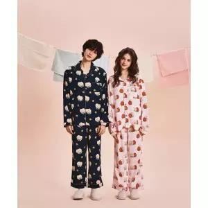 SPAO [망그러진곰] 망고미 긴팔 파자마(PINK)_SPPPG23U02