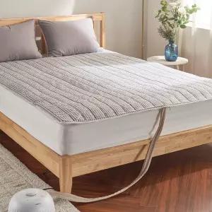 겨울침구 국내제작 체크 온수매트 커버 리스