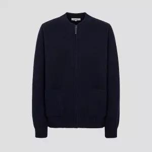 빈폴 아가일 집업 가디건 카디건 - 네이비 BC595AC37R