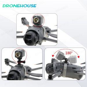 매빅 4 프로 야간 항법등용 탑 서치라이트 DJI호환 드론 액세서리용 어댑터 연장 브래킷 포함