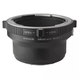 마미야 645 렌즈와 호환되는 XPIMAGE 렌즈 마운트 어댑터 링 소니 E 카메라 A7M3 A7M4