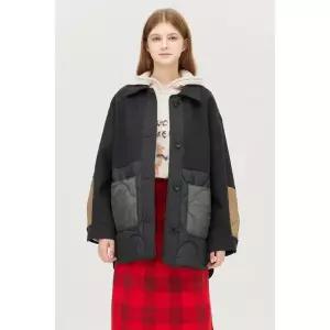 베네통 패딩 블록 하프 코트BACT58561 KPZ675 SWZ382