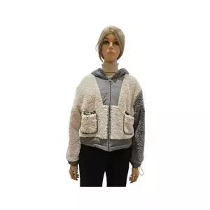 [에고이스트] 포켓 스토퍼 컬러블럭 뽀글이 후디 점퍼 EP4FZ-060 691827