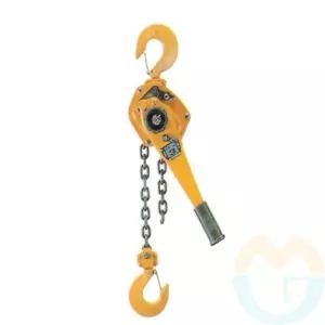 굿마켓 현장 운반 도르레 0.75t 체인호이스트 화물리프트 레버블럭 레바형손잡이