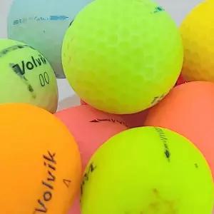 중고 로스트볼  무광혼합볼(비비드.EyesonV등) 100알