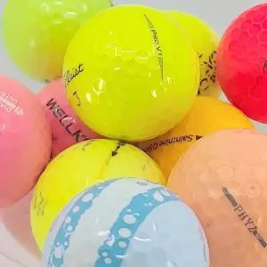 중고 로스트볼 칼라볼 혼합 (2.3피스) 100알