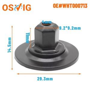 10pcs 오에  Wht000713 Vw Audi 호환 언더 커버 및 펜더 라이너 너트 리테이너 클립 하단  플레이트 절연