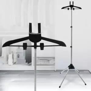 스탠드 다리미판 스탠드형 스팀 옷걸이 거치대 높이조절 행거 핸드형