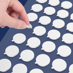 호니브라 투명 끈적끈적한 접착 스틱 점 - 벽걸이 박물관 왁스 젤, 풍선, 축제 장식용 양면 마운팅 퍼티