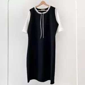 빅사이즈프릴원피스 U299L504 로맨틱심플라인원피스 BS (33266587A)