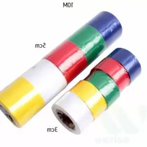 위라이즈 컷팅 리본 5cm 10M 테이프커팅식 오색리본