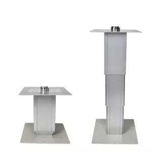 캠핑카테이블 전동리프트 높이조절 카라반식탁 접이식 슬림 대용량 캠핑용