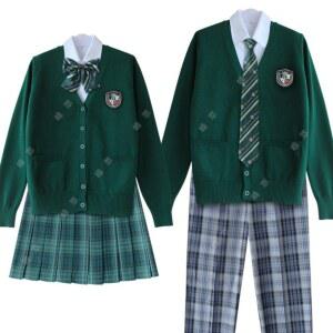 옛날교복 프레 졸사컨셉 지우학교복 커플의상 스웨터