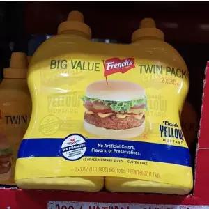 co 프렌치 머스타드소스 850g x 2 드레싱 머스터드