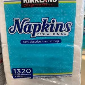 커클랜드 테이블 냅킨 330매 x 4팩