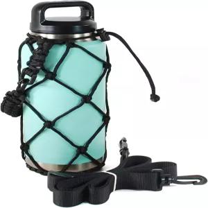 예티 램블러 병과 카멜박 물병을 위한 손잡이와 어깨 스트랩이 달린 기어프로즈 하이드로넷 캐리백 남성