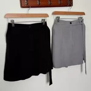 빅사이즈반바지 U276L504 라인롱벨트슬릿치마바지 LT (33181100A)