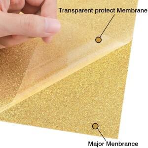 호환 비닐에 반짝이는 열전달 다리미  셔츠용 HTV 열 디자인자르기잡초가 용이함.HTV 롤