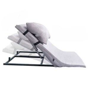 그레이 침대 짧은 전동 등받이 리프트 매트리스 75폭 어시스트 PP판