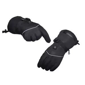 충전식 발열장갑 방한용 온열 라이딩 스노보드 열선 TPU 생활방수 융털안감 야간반사
