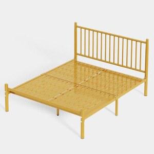 침대프레임 받침대 원룸 조립식 철제 깔판 화이트 1000x1900 수납형