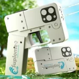 여름휴가 카메라모양 물총 접이식 어린이 워터건