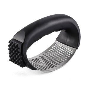 마늘 프레스 로커 스테인리스 스틸 휴대용 간편한 필수품 디자인 주방 손잡이 인체공학적