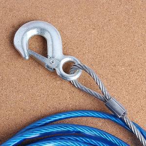 [2개구성] 비상 인바 인줄 고정로프 차 용 와이어 견 강철 해먹줄 4M 다도로프 인품 량 인로프 HW38BC81