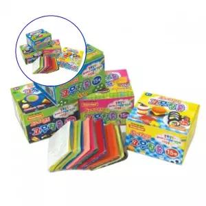 쌍문상회 놀이 부드러운 15색 재료용 미술 고무찰흙 20세트 점토