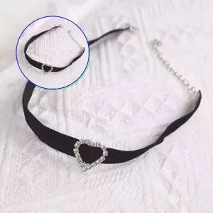 쌍문상회 벨벳 액세서리 목걸이 감각연출 초커 블랙 패션 코디 소품샵