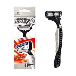 [2개구성] 페이스4 면도기10개입 하드코팅 일회용 중날 도루코 BHWDB23FE