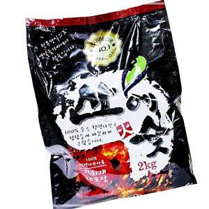 [2개구성] 착화재 산에숯 2kg 직화 훈제용숯 고기굽기숯 발화용품 발화용숯 IPWCDEFFB