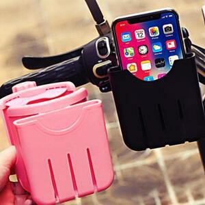 [2개구성] 핑크 2종 간편설치 케이지 거치대 자전거 컵홀더 물통 IPWFHKLUN