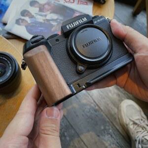 그립 미러리스 플레이트 후지 L플레이트 카메라 우드그립 핸들 호환 브래킷 XS20 홀더