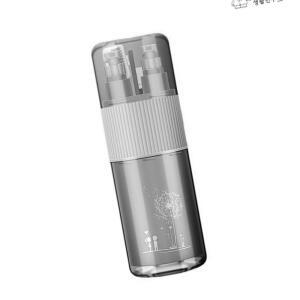 [2개구성] 크리스탈 휴대 보틀 용공병 용디스펜서 샤워용품공병 용용기 샴푸용기 여행 EWAEABB3